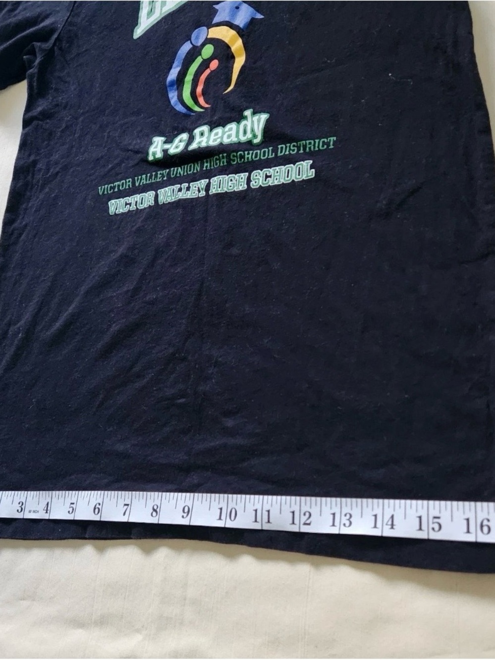 Victor Valley High School Legacy T-Shirt Bella
Canvas Small Black School Spirit - Picture 6 of 8